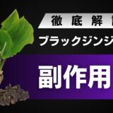 ブラックジンジャーの副作用とは？安心・安全に摂取する方法を徹底解説