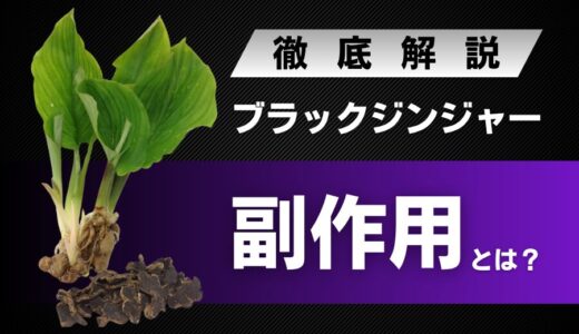 ブラックジンジャーに副作用はある？安全性・危険性について解説