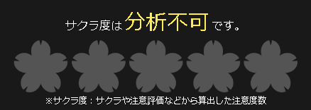 クラチャイダムゴールドZのサクラ度