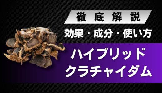 ハイブリッドクラチャイダムとは？効果・成分・使い方を徹底解説！